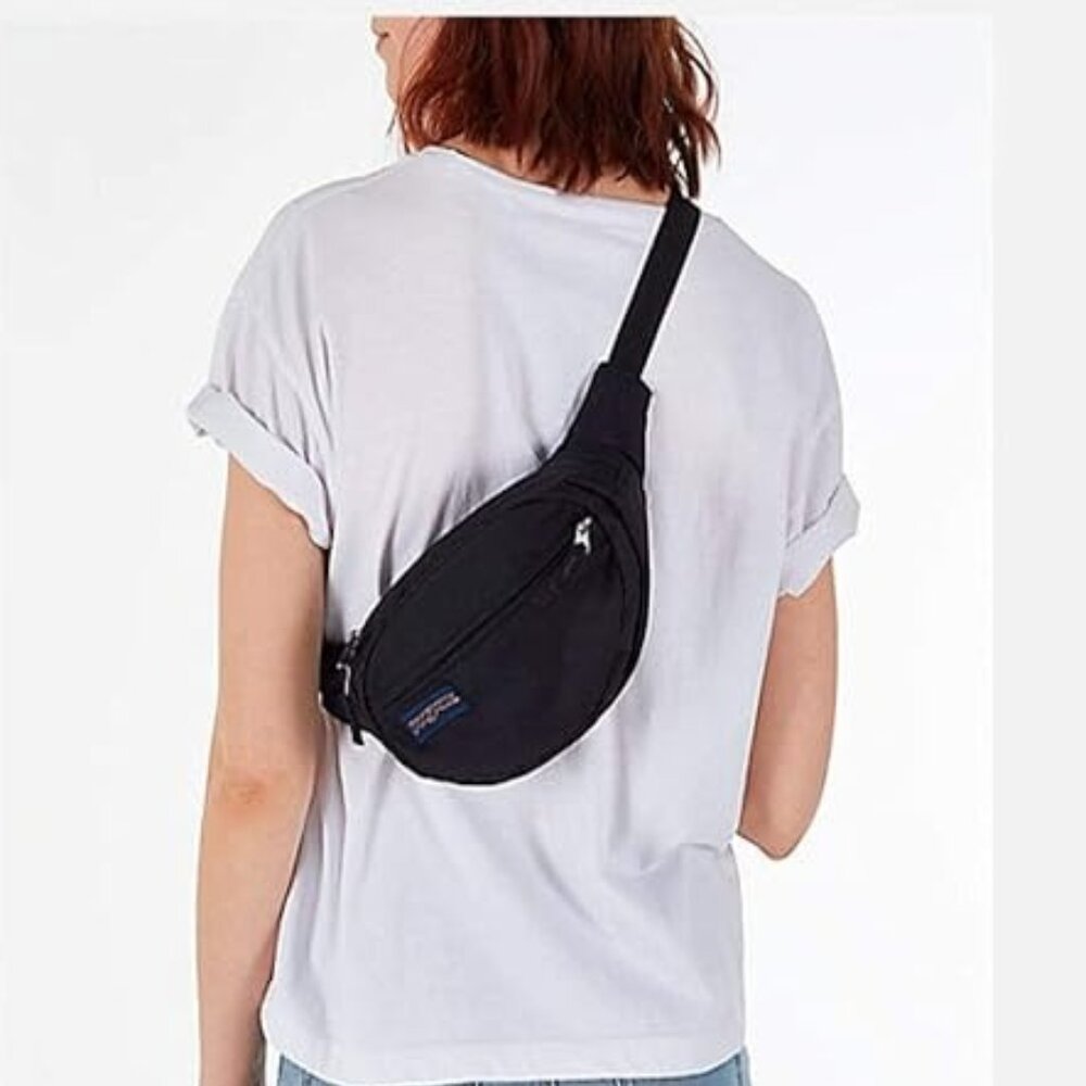 Jansport Bum bag Fanny pack fifth avenue 2.5L black New with tags!